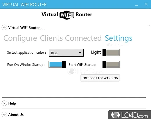 Keep an eye on connected devices - Screenshot of Virtual WiFi Router
