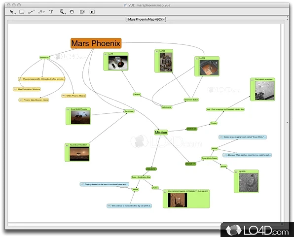 Manages lighting and perspective - Screenshot of VUE