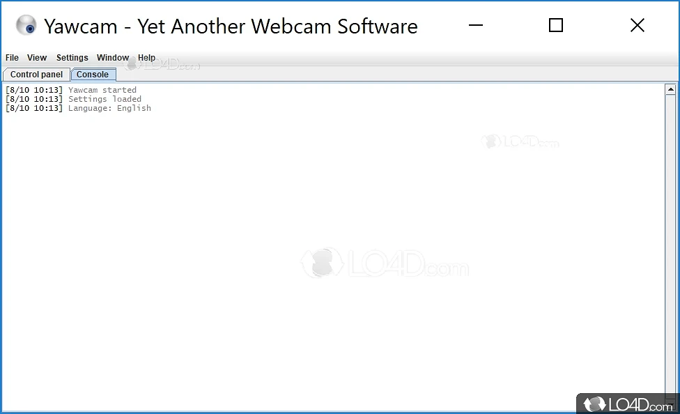 Yawcam discount windows 10