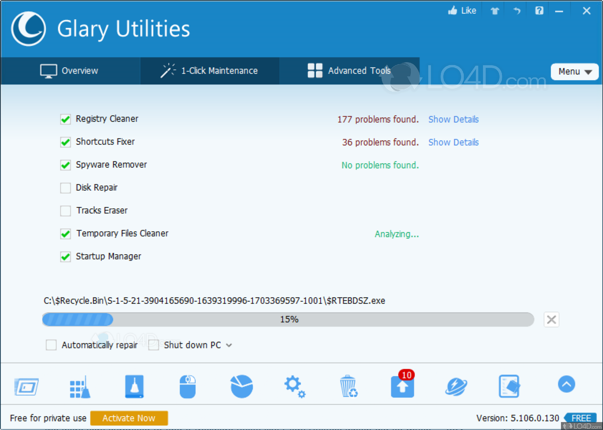 download the new version Glary Disk Cleaner 5.0.1.292