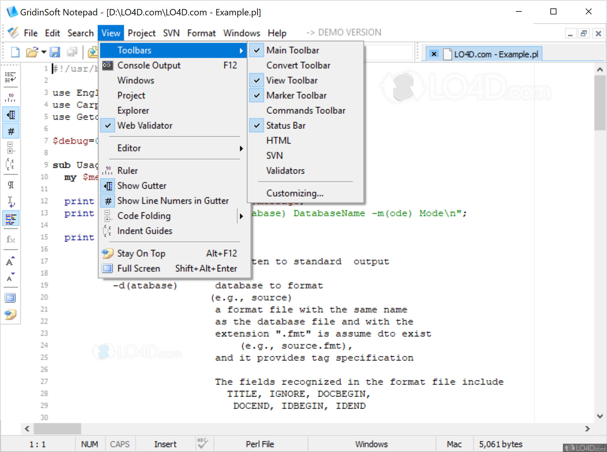 GridinSoft Notepad lite 3.3.1