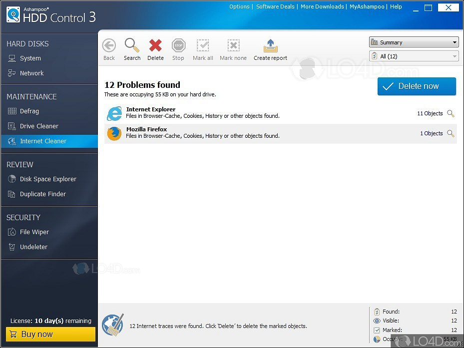 why do ashampoo winoptimizer 17 defrag 3