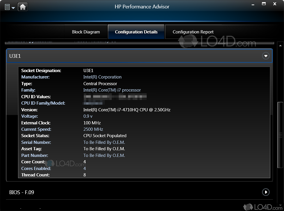 HP Performance Advisor Download