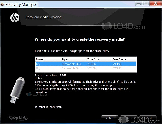 Hp recovery software download