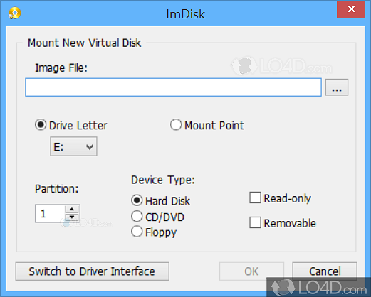 Imdisk virtual disk driver как удалить