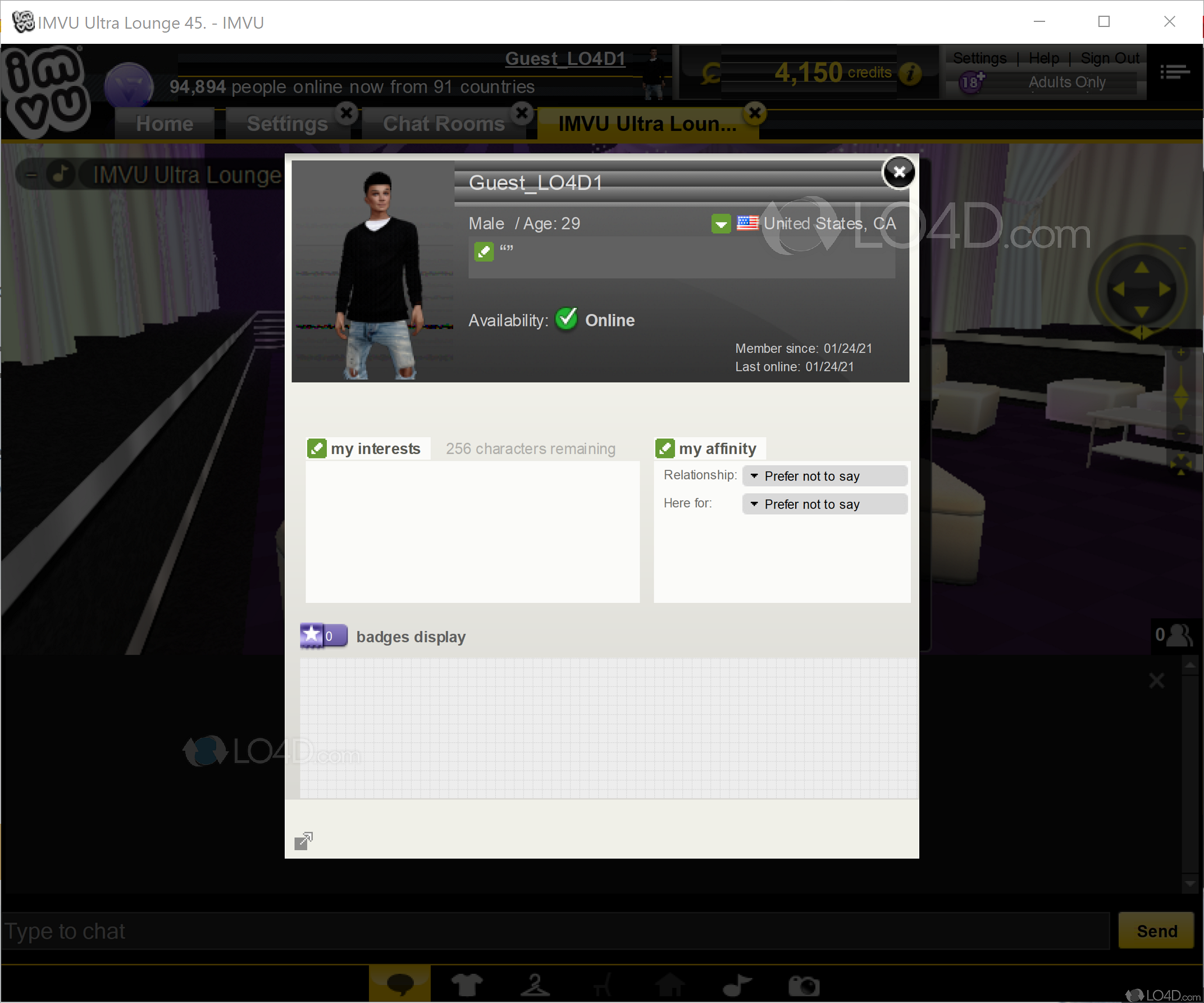 imvu sign up without downloading