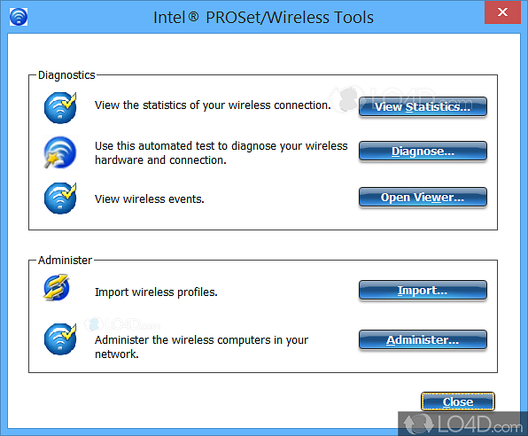 intel proset software download