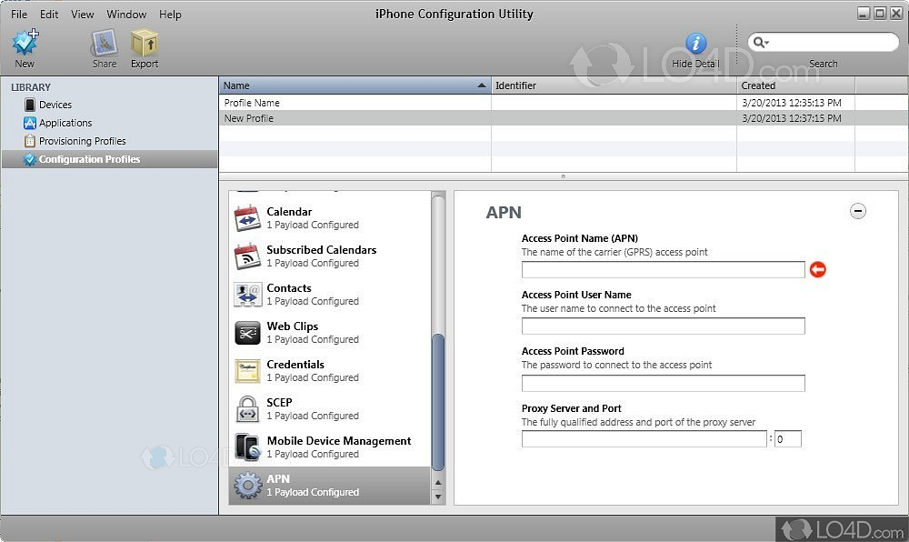 Apple iphone configuration utility for mac