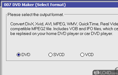 007 DVD Maker screenshot