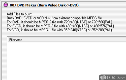 007 DVD Maker screenshot