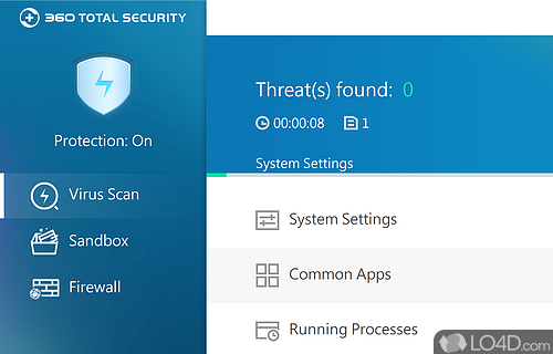 Multiple engine antivirus protection - Screenshot of 360 Total Security Essential