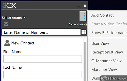 3CX FREE VOIP Phone for Windows Screenshot