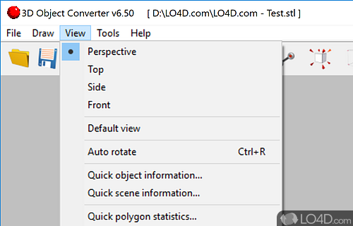 3D Object Converter Screenshot