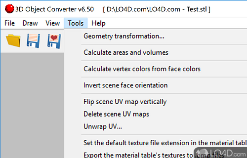 3D Object Converter screenshot