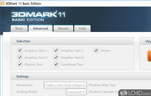 Multiple thorough tests to perform - Screenshot of 3DMark 11