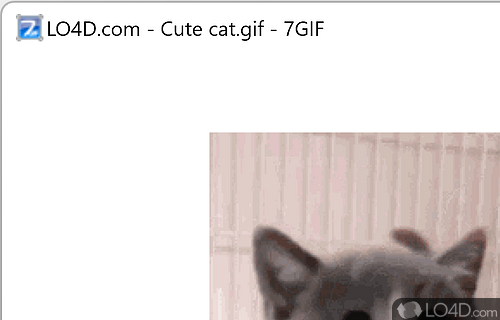 Play animated GIF images frame by frame - Screenshot of 7GIF