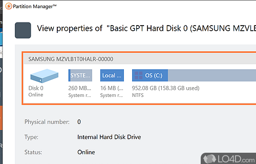 Paragon Partition Manager Free screenshot