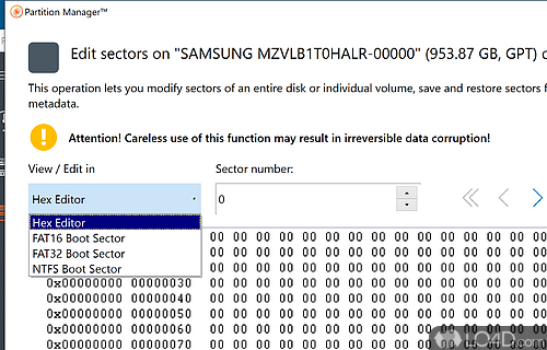 Paragon Partition Manager Free screenshot