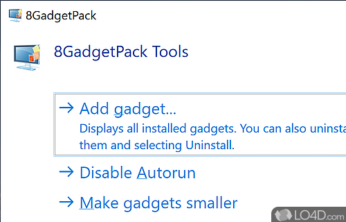 8GadgetPack screenshot