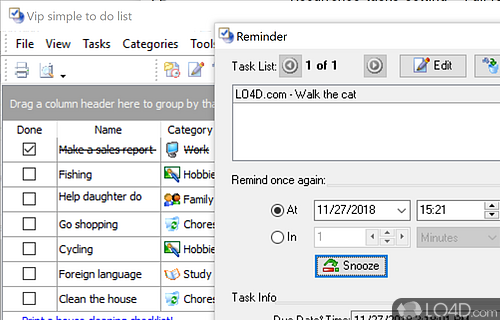 VIP Simple To Do List screenshot