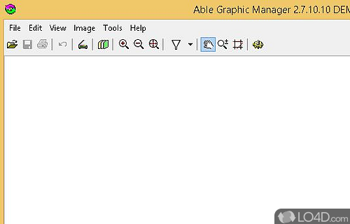 Screenshot of Able Graphic Manager - View, process and print raster images you are preparing for a presentation, web publishing or archiving