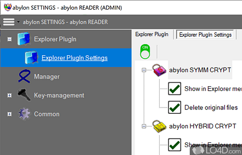 Open and decrypt SME files - Screenshot of abylon READER