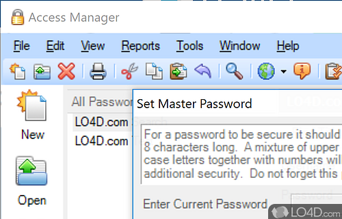 Access Manager screenshot
