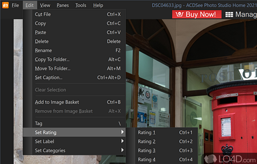 User interface - Screenshot of ACDSee Photo Studio Home