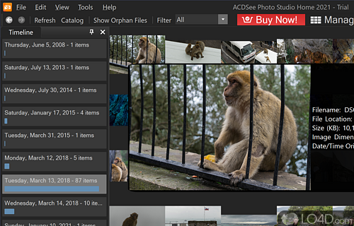 Well-rounded piece of software which aids you in viewing, managing, editing - Screenshot of ACDSee Photo Studio Home