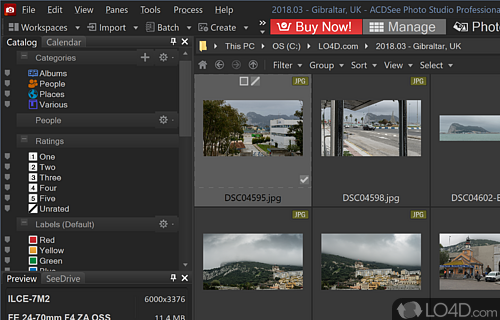 Streamline every step of digital photography workflow-from start to finish - Screenshot of ACDSee Professional