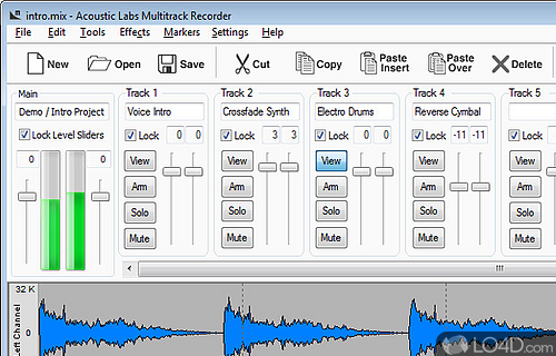 Acoustic Labs Multitrack Recorder Screenshot