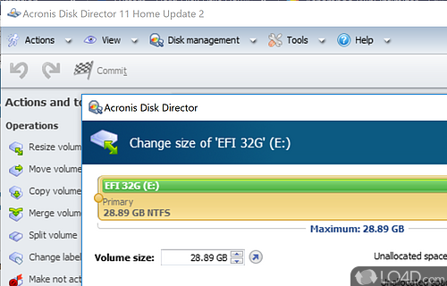 Acronis Disk Director Suite Screenshot