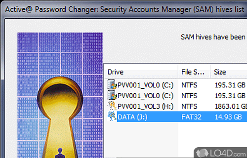 Active Password Changer Screenshot