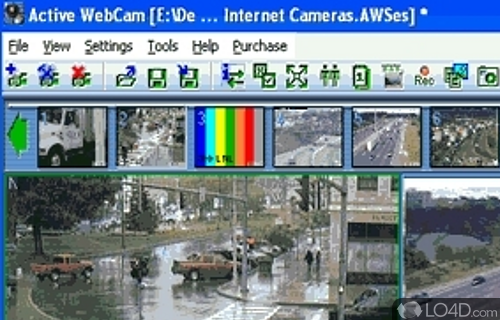 Screenshot of Active Webcam - Advanced software app that helps you stream data to web servers