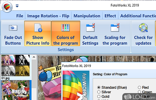 FotoWorks XL screenshot