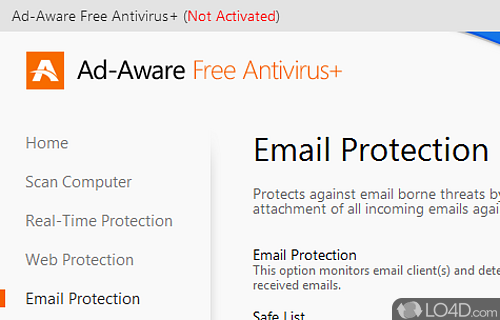 Comprehensive and intuitive malware scanner - Screenshot of Adaware Antivirus Free