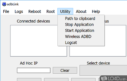 Enables you to create backups for your Kodi data - Screenshot of adbLink