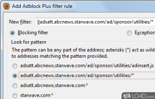 Screenshot of AdBlock Plus for Firefox - Block the annoying advertisement