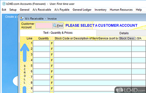 Adminsoft Accounts Screenshot