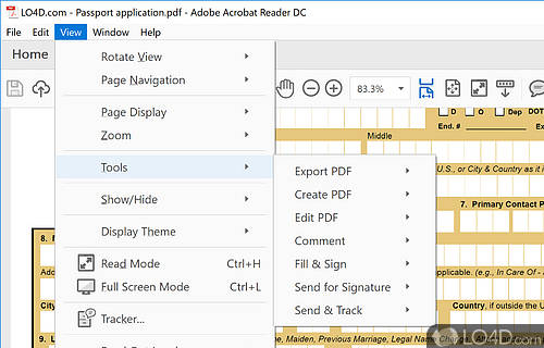 Universal compatibility - Screenshot of Adobe Acrobat Reader DC