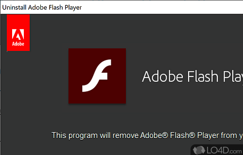 Screenshot of Adobe Flash Player Uninstaller - Erase all traces of Flash Player from computer so reinstall it to solve any existing incompatibility