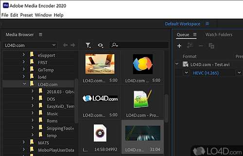 adobe media encoder cc transcoding