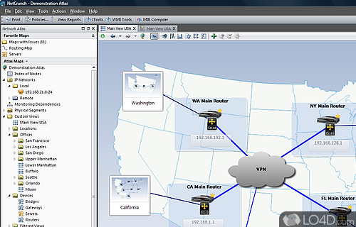 Screenshot of AdRem NetCrunch - Fast and customizable setup