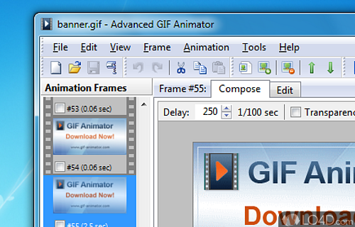 Adv GIF Animator Screenshot