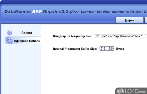 Advanced BKF Repair screenshot