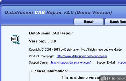 Advanced CAB Repair screenshot