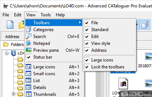 Advanced CATaloguer Pro screenshot