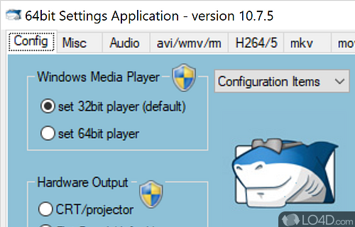 Contains nearly all known codecs that are specially optimized for Windows, 8 - Screenshot of ADVANCED Codecs