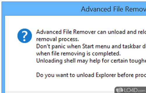 Advanced File Remover Screenshot