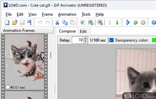 Produce dazzling banners, animations and buttons with ease - Screenshot of Advanced GIF Animator